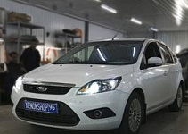 Ford Focus 2 - Замена линз на Би-ксеноновые