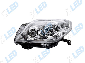 Фара Toyota Land Cruiser Prado 150 (2009-2013) линза галоген без электрокорректора (левая) 