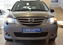 Замена линз на би-ксеноновые  HELLA 3R на Mazda mpv