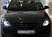 Установка Би-ксеноновых линз Koito Q5 H4 3" | KIA Ceed 2007