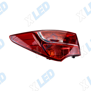 Фонарь задний Hyundai Santa Fe III (2012-2016) в крыло (левый)