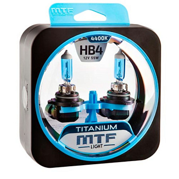 Галогенные лампы НB4 MTF Titanium 4400К