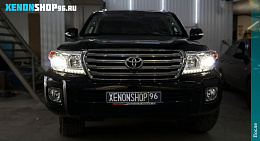 Замена линз на Би-ксеноновые Hella 4 | Toyota Land Cruiser 200