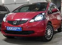 Honda FIT - Установка линз