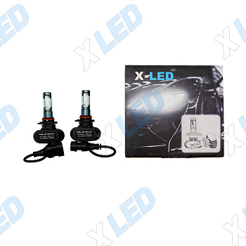 Комплект светодиодных ламп HB3 X-LED White 9-32v
