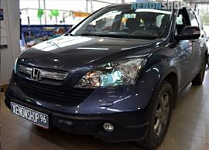 Замена би-ксеноновых линз Hella 3R Hella Honda CR-V