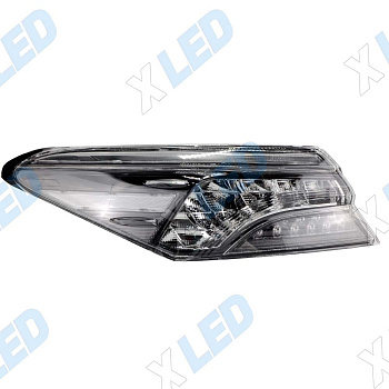 Фонарь задний Toyota Camry VIII (XV70) (2017-2021) в крыло LED черный (левый) 