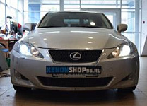 Замена линз в фарах на HELLA 3 Lexus IS-250
