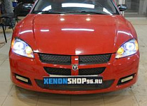 Dodge Stratus Coup 2004 г. Установка линз Morimoto