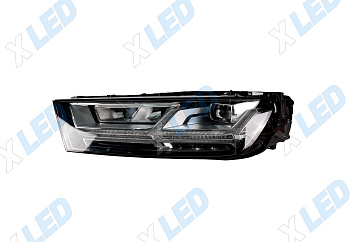 Фара Audi Q7 (2015-2017) LED, с электрокорректором (левая)