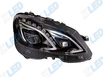 Фара Mercedes E-class W212 (2014-2016) LED, с электрокорректором (правая) 