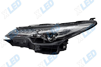 Фара Toyota Fortuner II (2015-2020) LED Black (левая) 