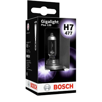 Галогенная лампа H7 Bosch Gigalight Plus 120 12V