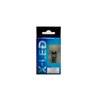 Светодиодные лампы W5W X-LED (4*1616SMD) 12-24V White
