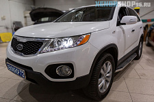 Kia Sorento - установка линз!
