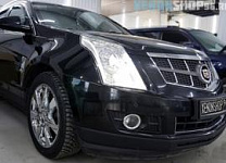 Замена на Би-ксеноновые линзы Hella Cadilac SRX 2011 год