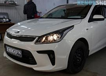 Би-галогенные линзы Hella 3 H7/Kia Rio 2017 год