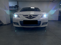 MAZDA 3 - Замена штатных линз на НОВИНКУ от бренда X-LED XV3