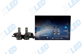 Комплект светодиодных ламп HB3 (9005) X-LED MAX VISION 6000K Canbus 12-24v