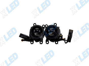Комплект би-лед (Bi-Led) линз X-LED в противотуманные фары Toyota (New) 2 дюйма