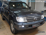 Би-ксеноновые линзы HELLA 3 / Toyota Land Cruiser 100 2007г