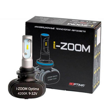 Комплект светодиодных ламп HB4/9006 Optima LED i-Zoom Warm White 9-32v