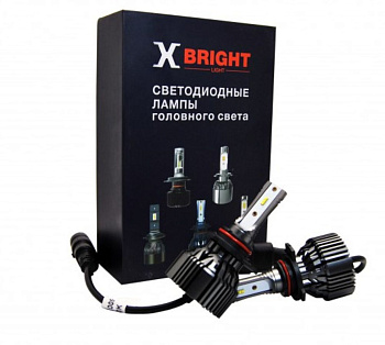 Головной свет X-BRIGHT S3 CSP HB4 (9006) 5000k 2500Lm