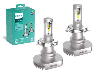 Комплект светодиодных ламп H4 Philips Ultinon Pro5000 HL LED 5800K (11342U50CWX2)