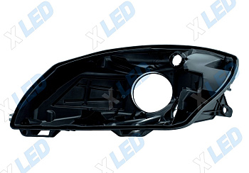 Корпус фары Skoda Fabia 2/Roomster 5J рестайлинг (2010-2014) галоген (левый)