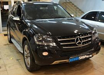 Замена линз на би-ксеноновые Mercedes ML 2009 год