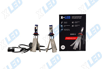 Комплект светодиодных ламп HB4 (9006) G7 Premium X-LED 12-24v