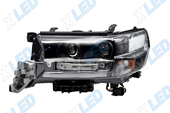 Фара Toyota Land Cruiser 200 рестайлинг 2 (2016-2021) №2 LED Laser lens (левая)