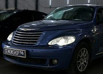 Установка Би-ксеноновых линз Hella 3 | Chrysler PT Cruiser 2006 год
