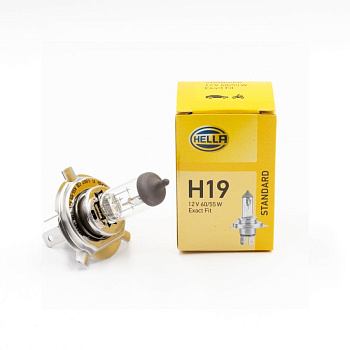 Галогенная лампа H19 Hella Standard 12V