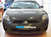 Замена штатных линз на би-ксеноновые MORIMOTO в автомобиле  Mitsubishi Eclipse