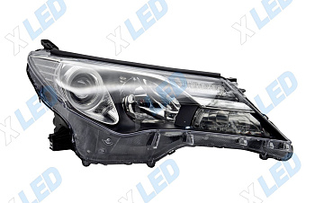 Фара Toyota RAV4 (2012-2015) линза ксенон с электрокорректором (правая)