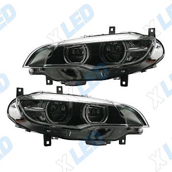 Комплект фар (тюнинг) BMW X6 E71 I (2007-2014) Full Led