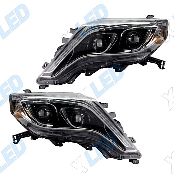 Комплект фар (тюнинг) Toyota Land Cruiser Prado 150 (2013-2017) Bi-Led