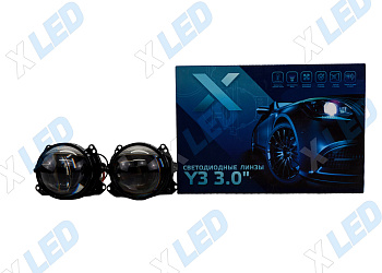 Би-лед (Bi-Led) линза DIXEL X-BRIGHT LED HY3 Double 3.0 4500K 12V