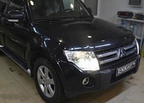 Замена линз на HELLA 3/Mitsubishi Pajero