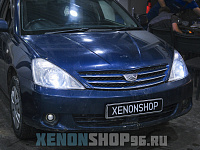 Toyota Allion - замена линз