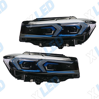 Комплект фар (тюнинг) BMW 3 G20 VII рест (2023-н.в.) FULL LED 