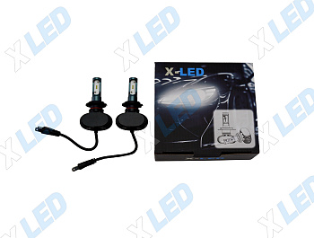 Комплект светодиодных ламп H7 X-LED White 9-32v