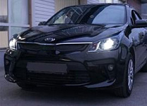 Kia Rio - Установка Би-диодных линз